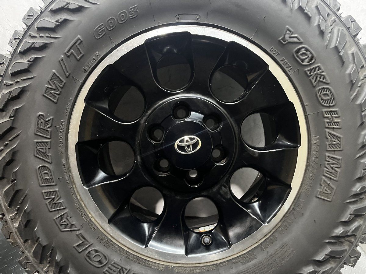 YK M T G 003 285 70 R 17 夏タイヤ トヨタ FJクルーザー アルミホイール 17インチ 7 15 バリ溝 MTH 895