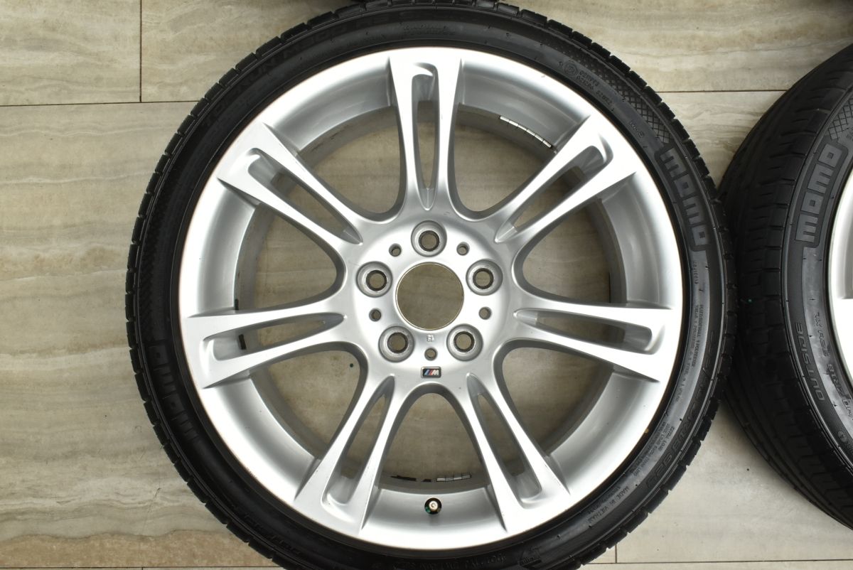 程度良好 BMW F 10 11 5シリーズ Mスポーツ 18 in 8 J 30 9 44 PCD 120 MOMO Toprun M 300 225 40 R 255 35 06 12 6シリーズ