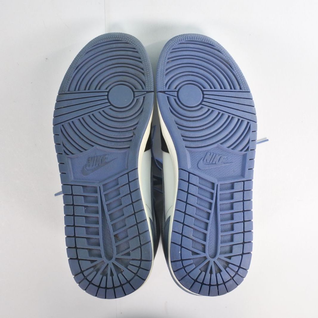  大清水80-1-1110 NIKE ナイキ AIR JORDAN 1 RETRO HIGH BLUE MOON ブルー ホワイト US 10 28 cm 555088-115 古着 メンズ スニーカー 靴