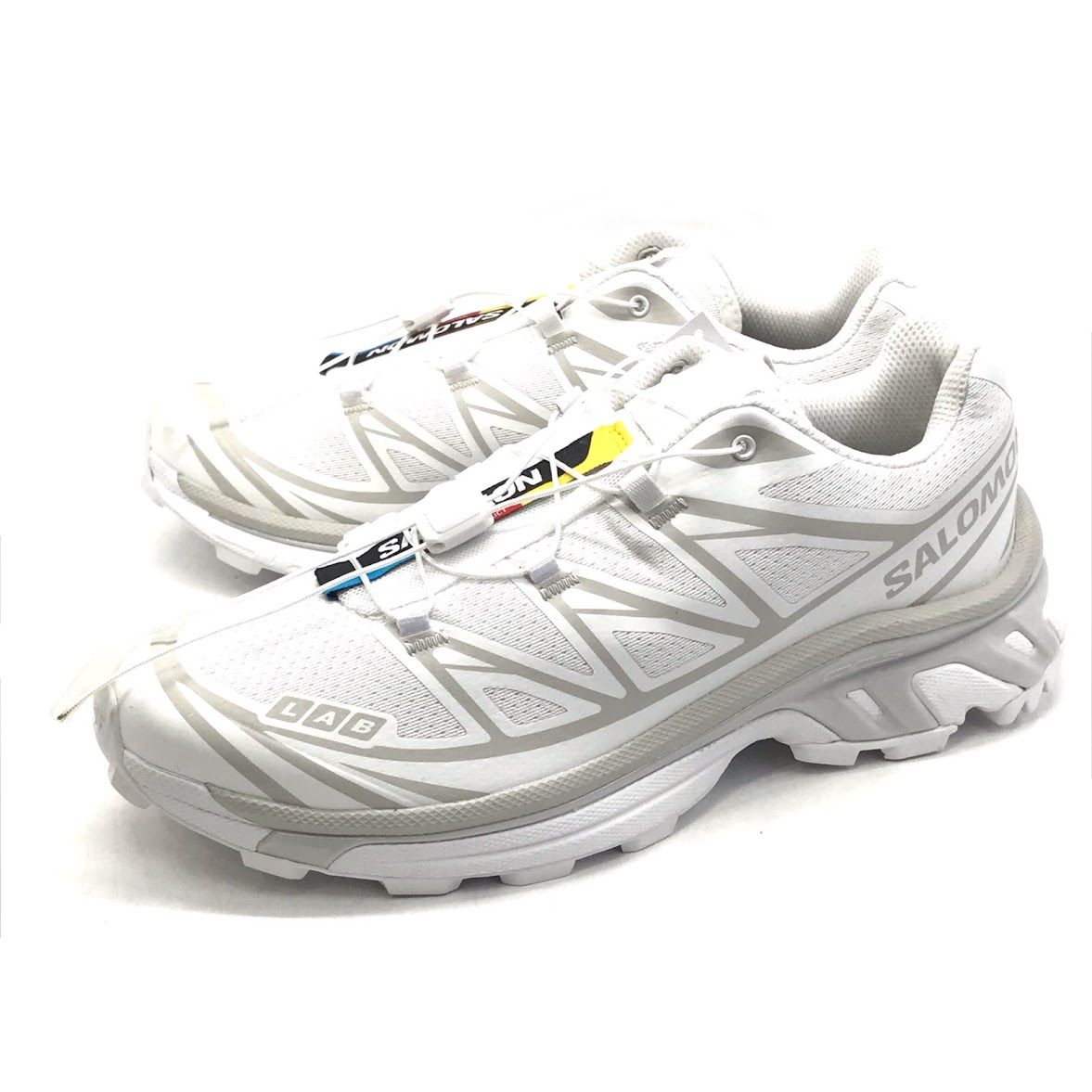 倉吉店 SALOMON サロモン スニーカー XT-6 412529 ホワイト 26cm 127