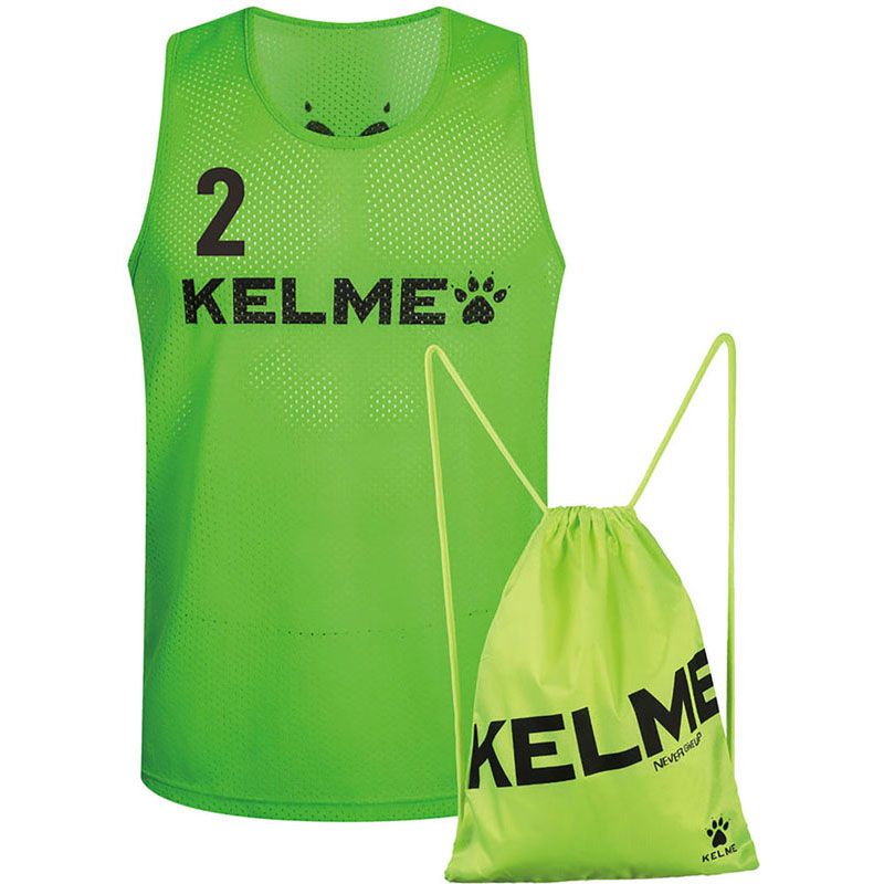 KELME ケレメ 番号入りトレーニングベスト10枚入り サッカー フットサル ビブス 8051BX1ST-931 KELME ケレメ 番号入りトレーニングベスト(10枚入り) フットサル