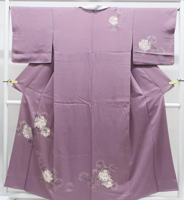 京松 訪問着 花丸 正絹 身丈約156 cm 裄丈65.5 r 7 z 11-668