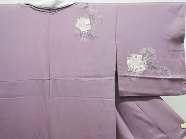 京松 訪問着 花丸 正絹 身丈約156 cm 裄丈65.5 r 7 z 11-668