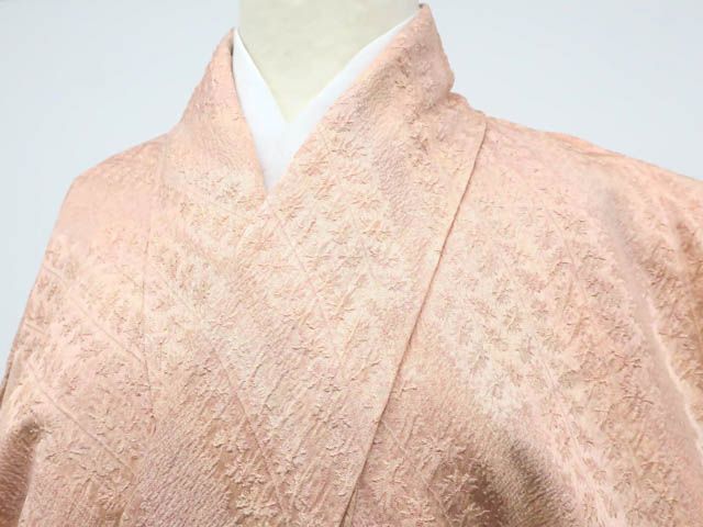 京松 小紋 縫紋 ぼかし 正絹 身丈約167 5 cm 裄丈68 r 7 z 11 670