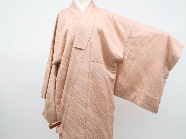 京松 小紋 縫紋 ぼかし 正絹 身丈約167.5 cm 裄丈68.5 r 7 z 11-670