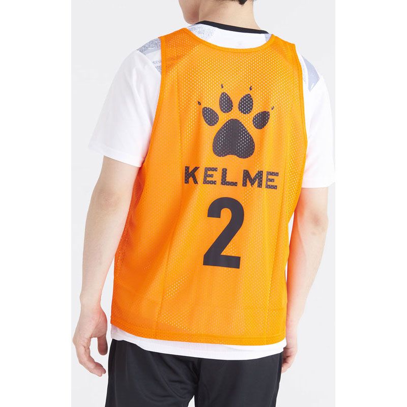KELME ケレメ 番号入りトレーニングベスト(10枚入り) フットサル