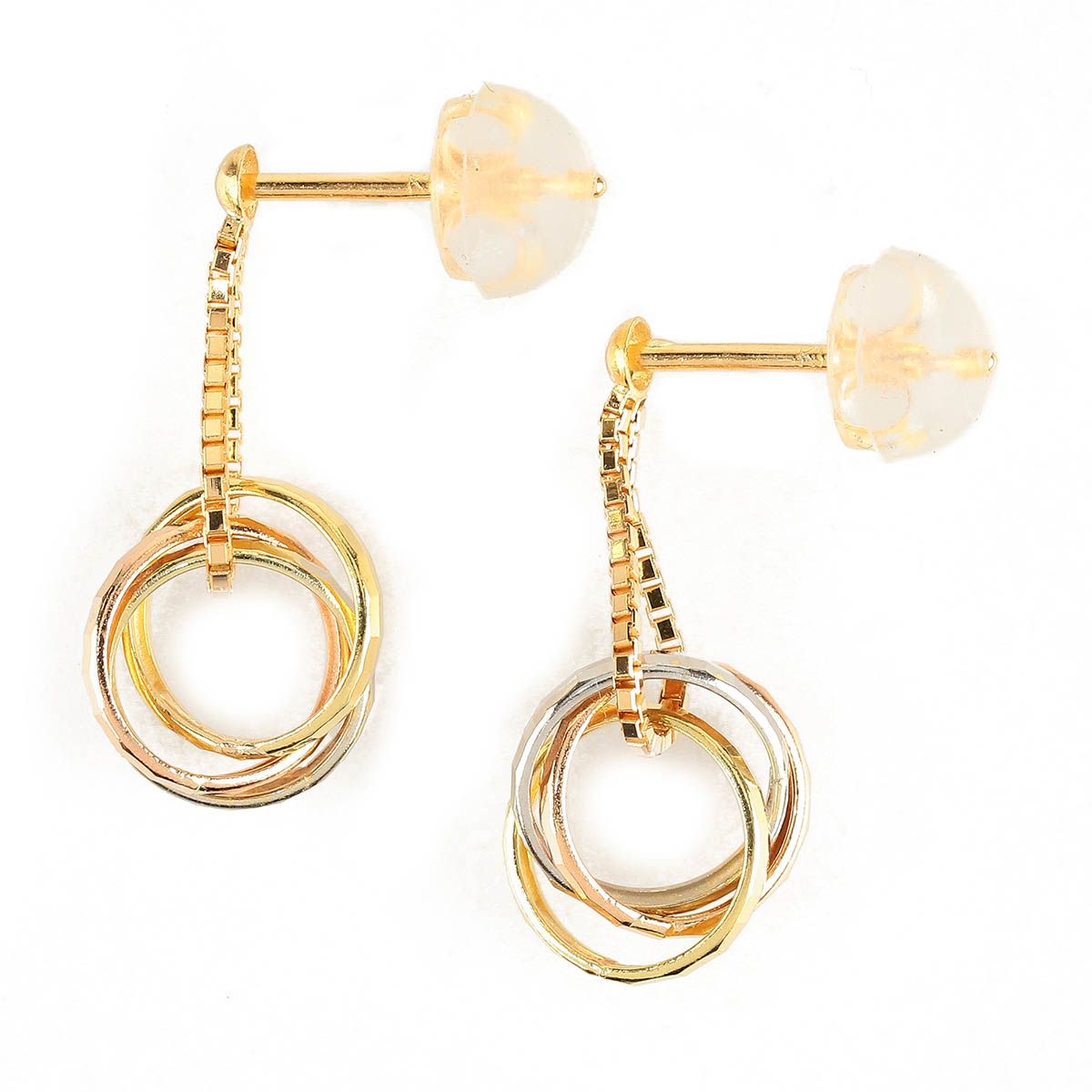 イエローゴールド K 18 YG ピアス