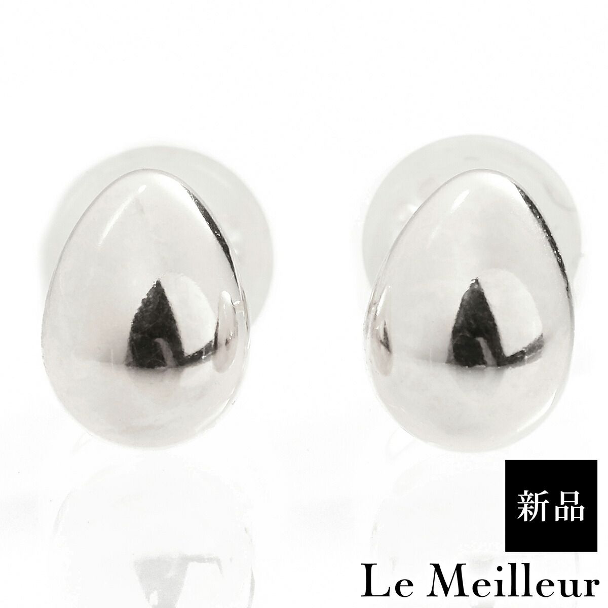 ホワイトゴールド K 18 WG ピアス