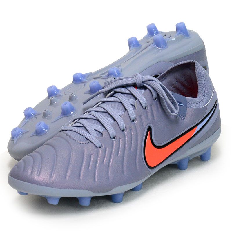 Nike Tiempo サッカースパイクグレー/ブルー Nike サッカーシューズ スパイク ACCテクノロジー ハイカット グレー ナイキ　スパイク　ACC TIEMPO