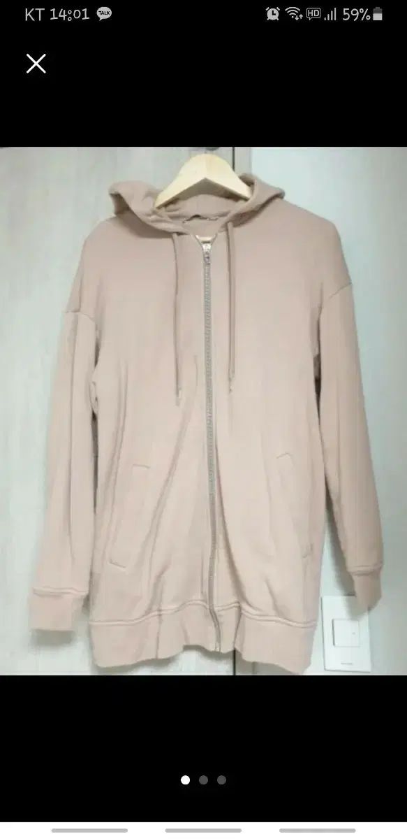 アレキサンダーワング ロングフーズジップアップ 55