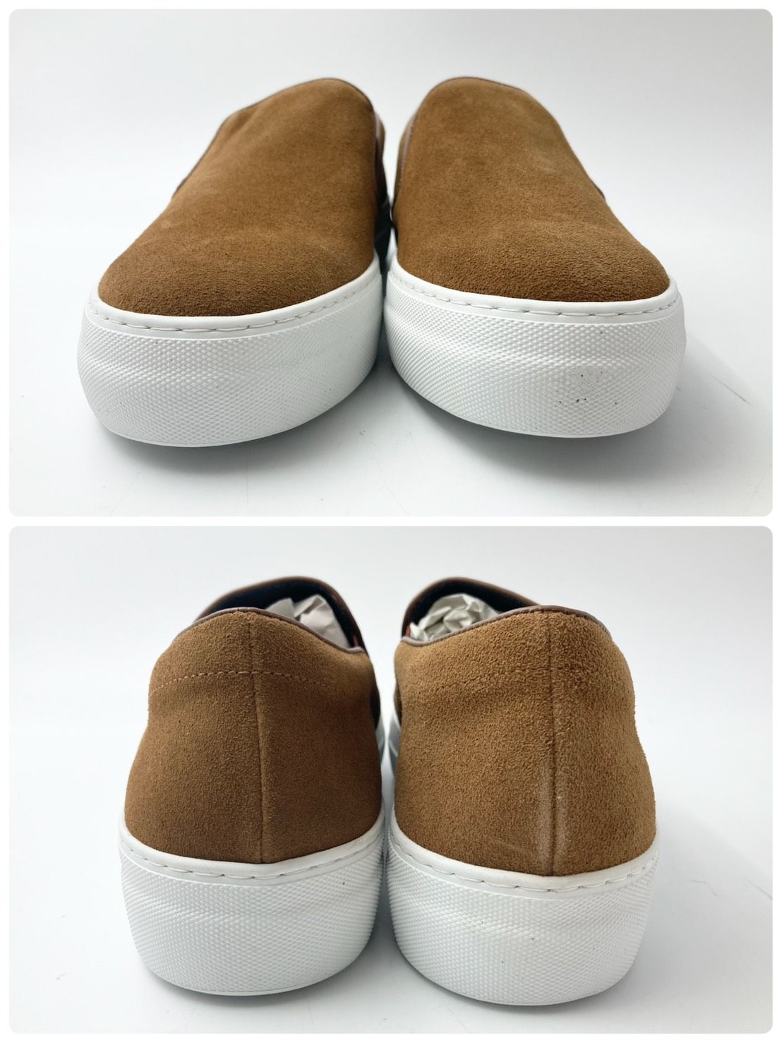 PELLICO SUNNY ペリーコサニー GIOIA M001 スエード スリッポン 42 TABACCO