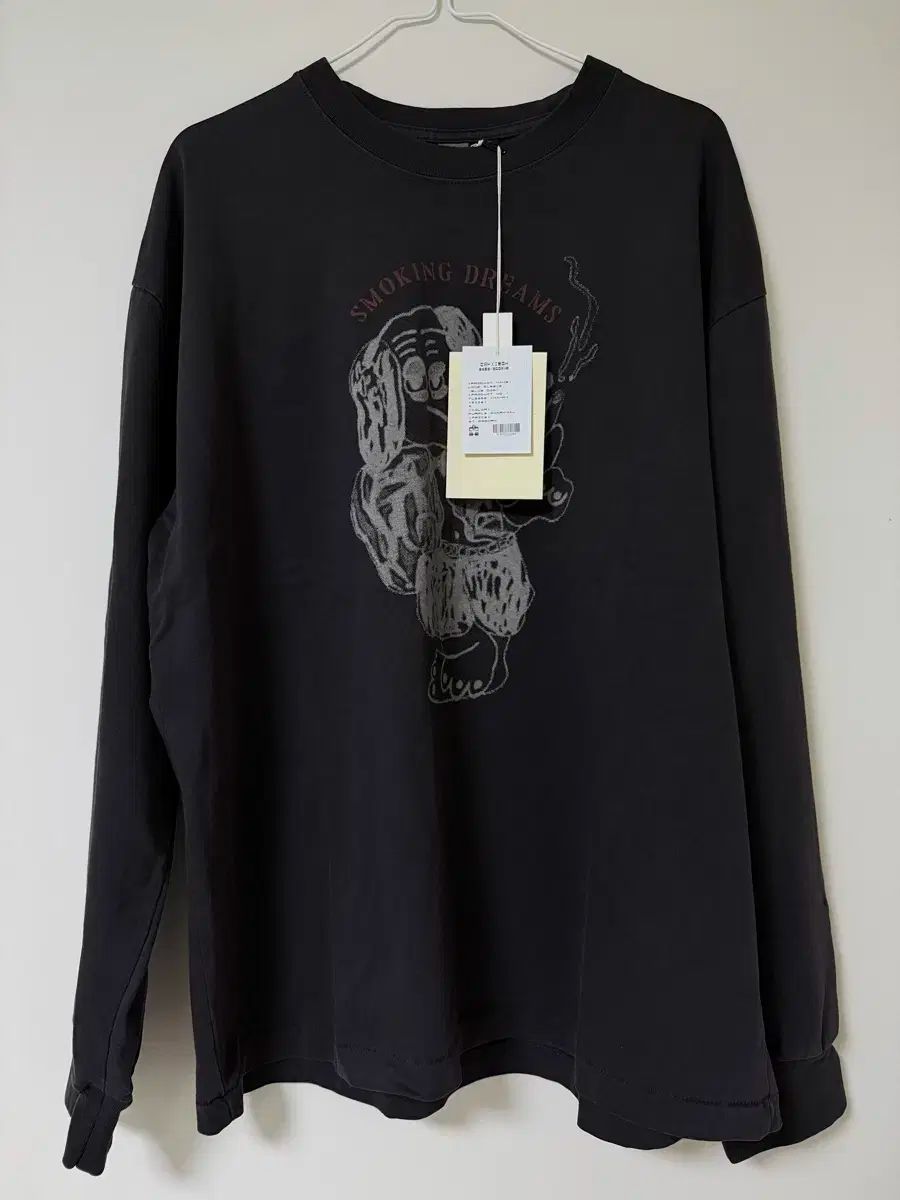 4 POLYTERU ブルードッグ ロングスリーブ パープル チャコール