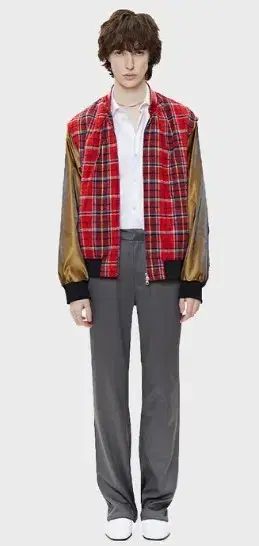 レイブラス RED SEE THROUGH BOMBER