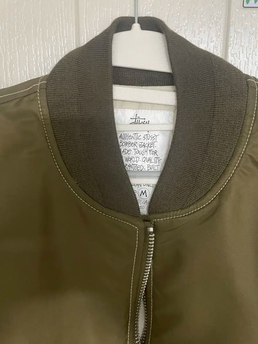 STUSSY リバーシブル ブルゾン ジャケット M ブラウン