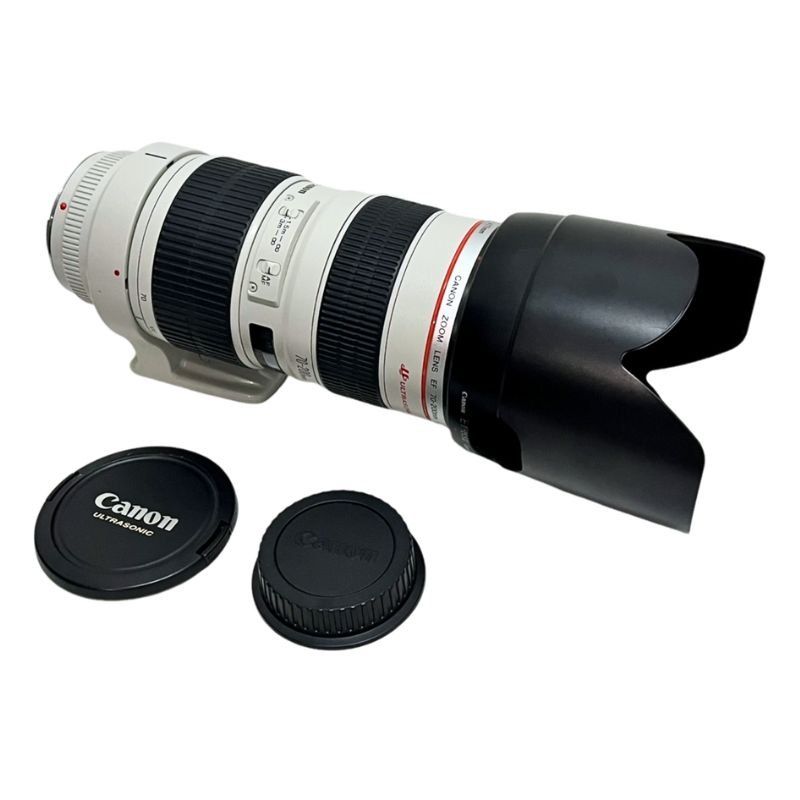 キヤノン Canon 望遠ズームレンズ レンズのみ EF 70-200 mm F 2.8 L USM ブラック 動作未