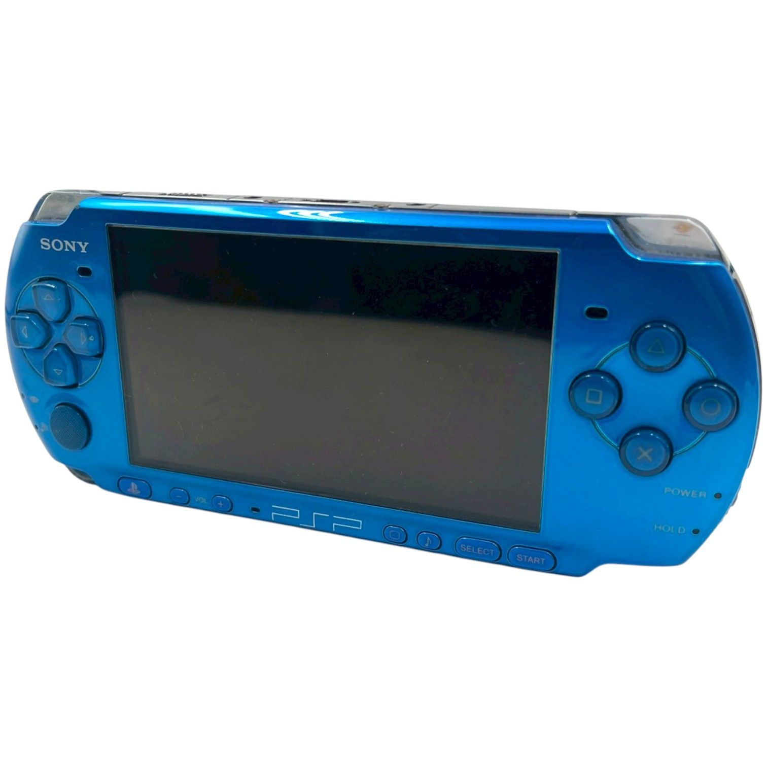  SONY PSP 3000 VB PlayStation ゲーム機 バイブラント ブルー き モンハン ３rd カセット ソフト 付き モンスターハンター 本体(PSP) プレイステーションポータブル(PSP)