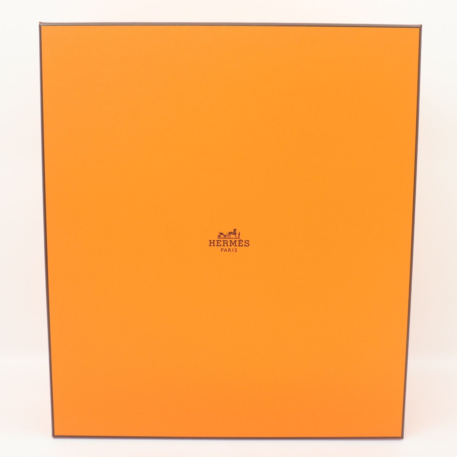 HERMES エルメス バーキン25 箱 1497 空き箱 ボックス リボン オレンジ ロゴ マーク バッグ用 インテリア