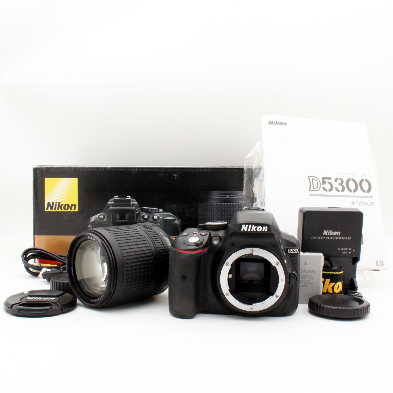 わずかシャッター数748枚 級 CANON D5300 18-140 VR レンズキット 8011