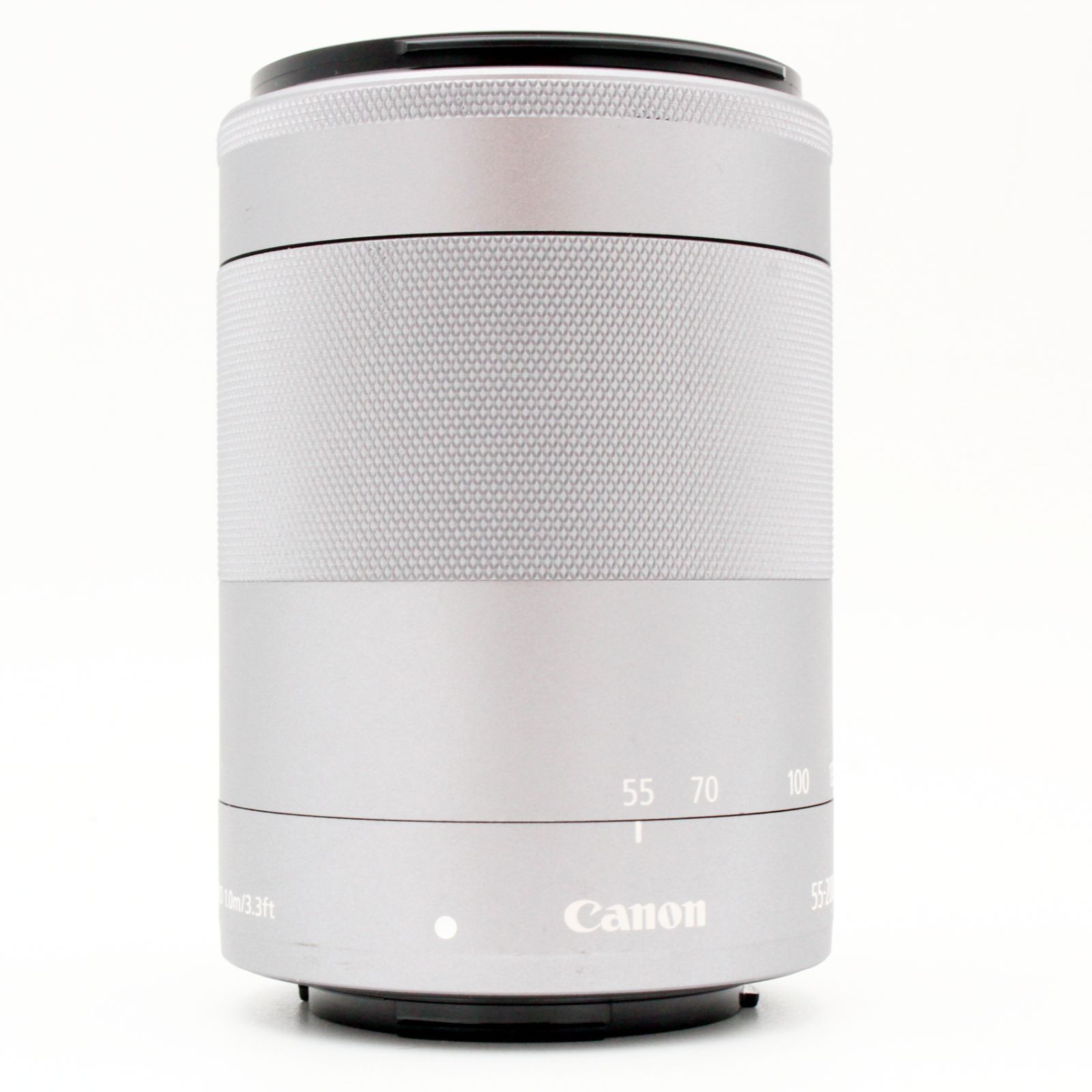 高評価の 級 CANON EF-M55-200mm F4.5-6.3 IS STM シルバー 8026 【史上最も激安！】