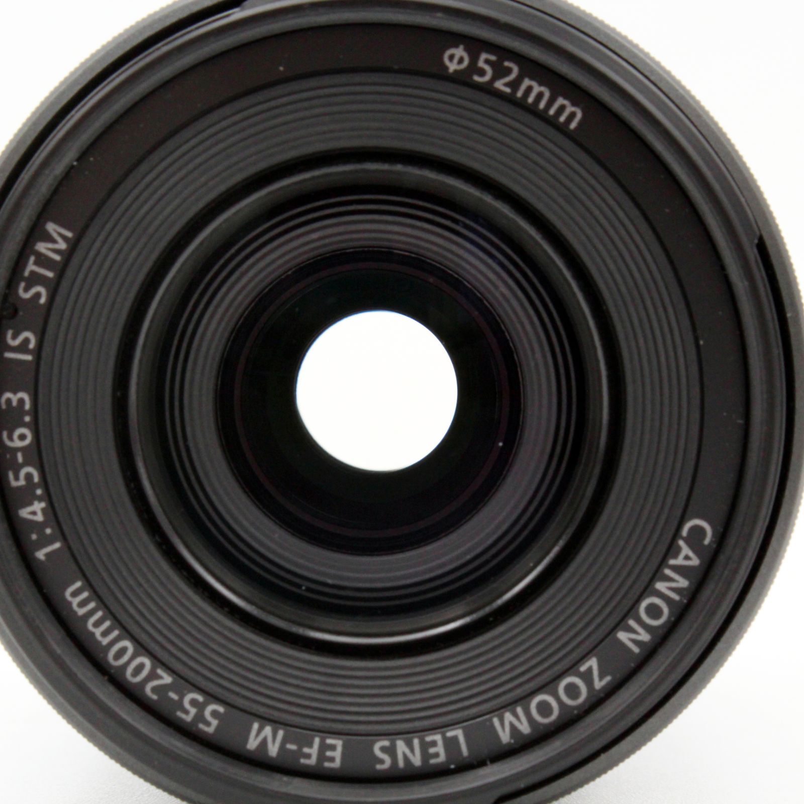 級 CANON EF-M 55-200mm F4.5-6.3 IS STM グラファイト 8018