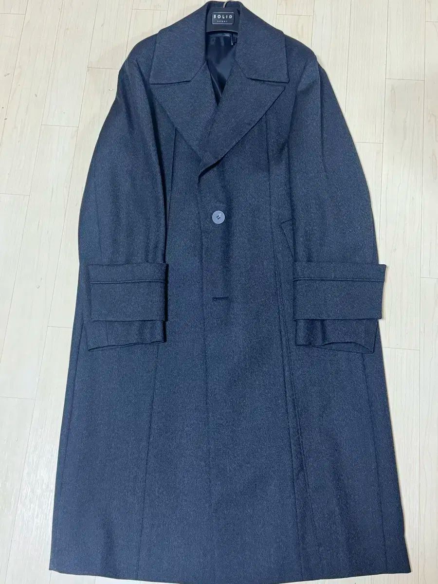 21FW ウーヨンミ WOOYOUNGMI ターンアップコート ブラック 44