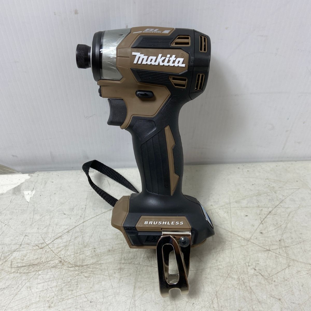  ΦΦMAKITA マキタ フルセット オーセンティックブラウン バッテリBL 1860 B 2 充電器DC 18 RF ケース付 V 充電式インパクトドライバ 色 ブラウン その他 電動工具 エア工具