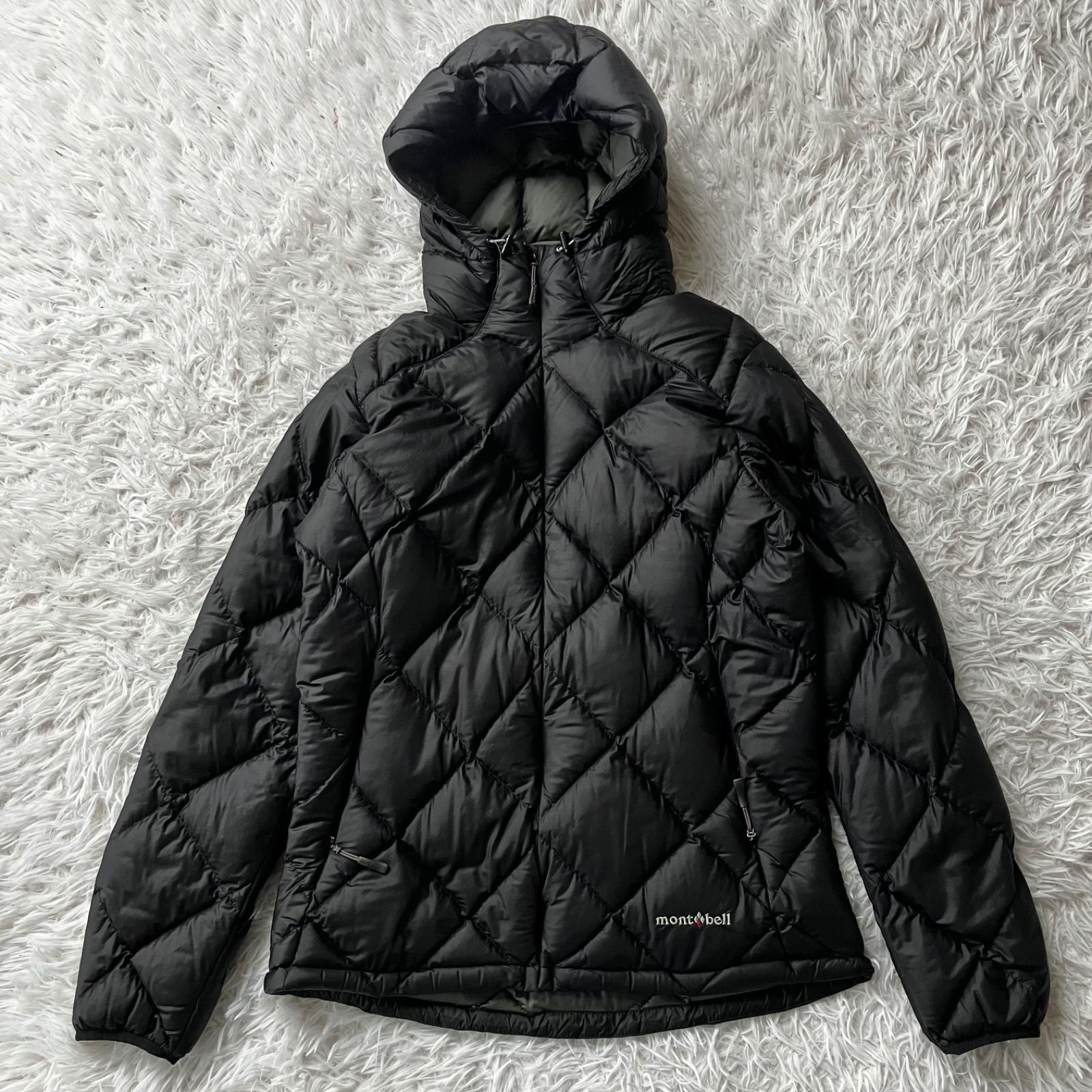 mont-bell モンベル スペリオダウン ダウンジャケット ブラック レディース L 古着 3960