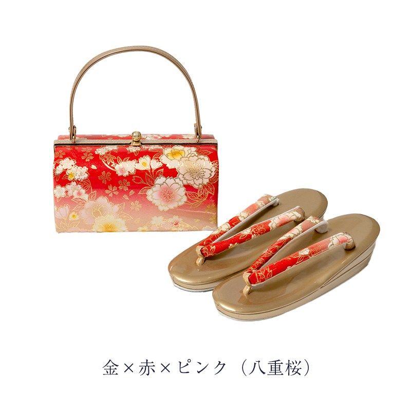  草履バッグセット 草履 Fサイズ 24.5 cm レディース 女物 フォーマル その他 バッグ