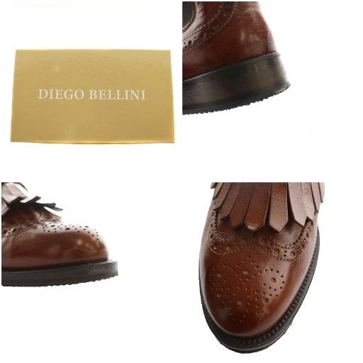 ディエゴベリーニ DIEGO BELLINI サイドゴアブーツ ショート ウィング