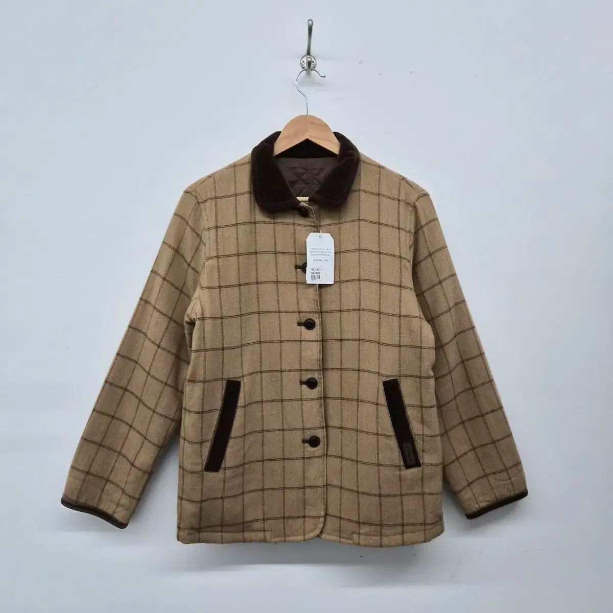 マックレガー チェック キルティング リバーシブル ジャケット メンズ M