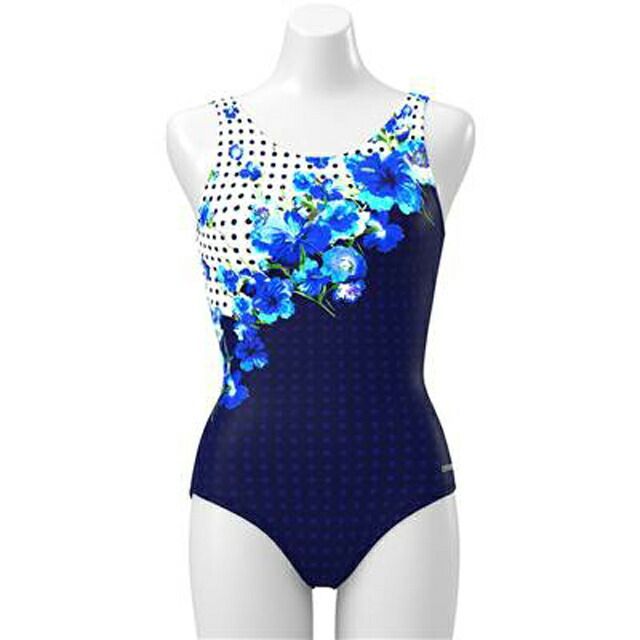 Sサイズのみ arena アリーナ スイムウェア 水着 レディース ウィメンズ ノーマルサシコミフィットパッド ブルー FLA9925W-BLU-S