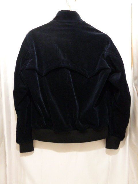 J.PRESS ジェイプレス CORDUROY コーデュロイ ゴルフジャケット ブルゾン スウィングトップ ジャケット サイズS ネイビー メンズ トップス