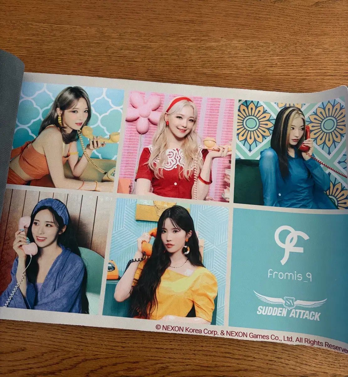 プロミスナイン fromis_9 サドンアタック マウスパッド