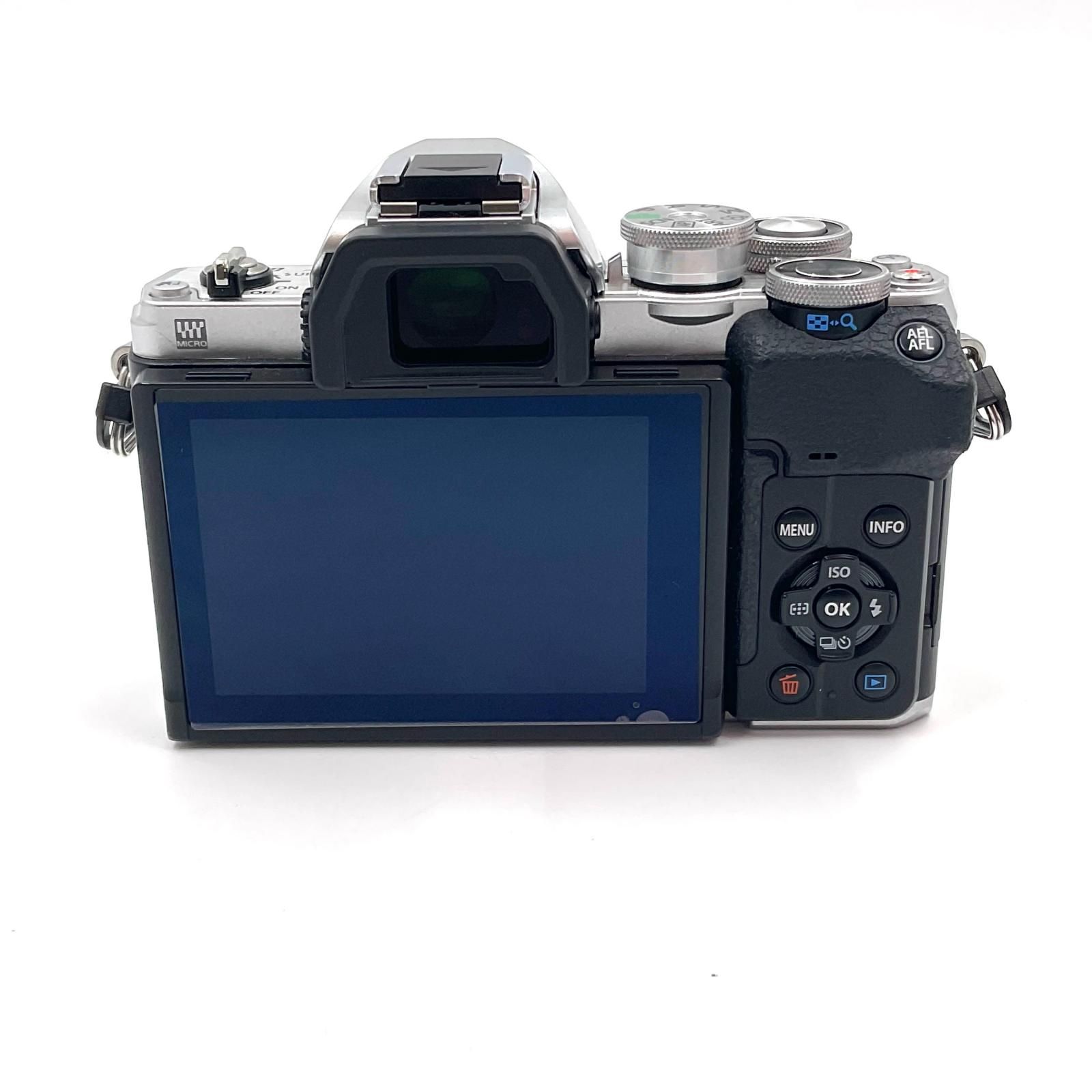 全額返金保証 最速発送 OLYMPUS デジタル一眼 OM-D E-M10 Mark IV ボディ シルバー 動作 済