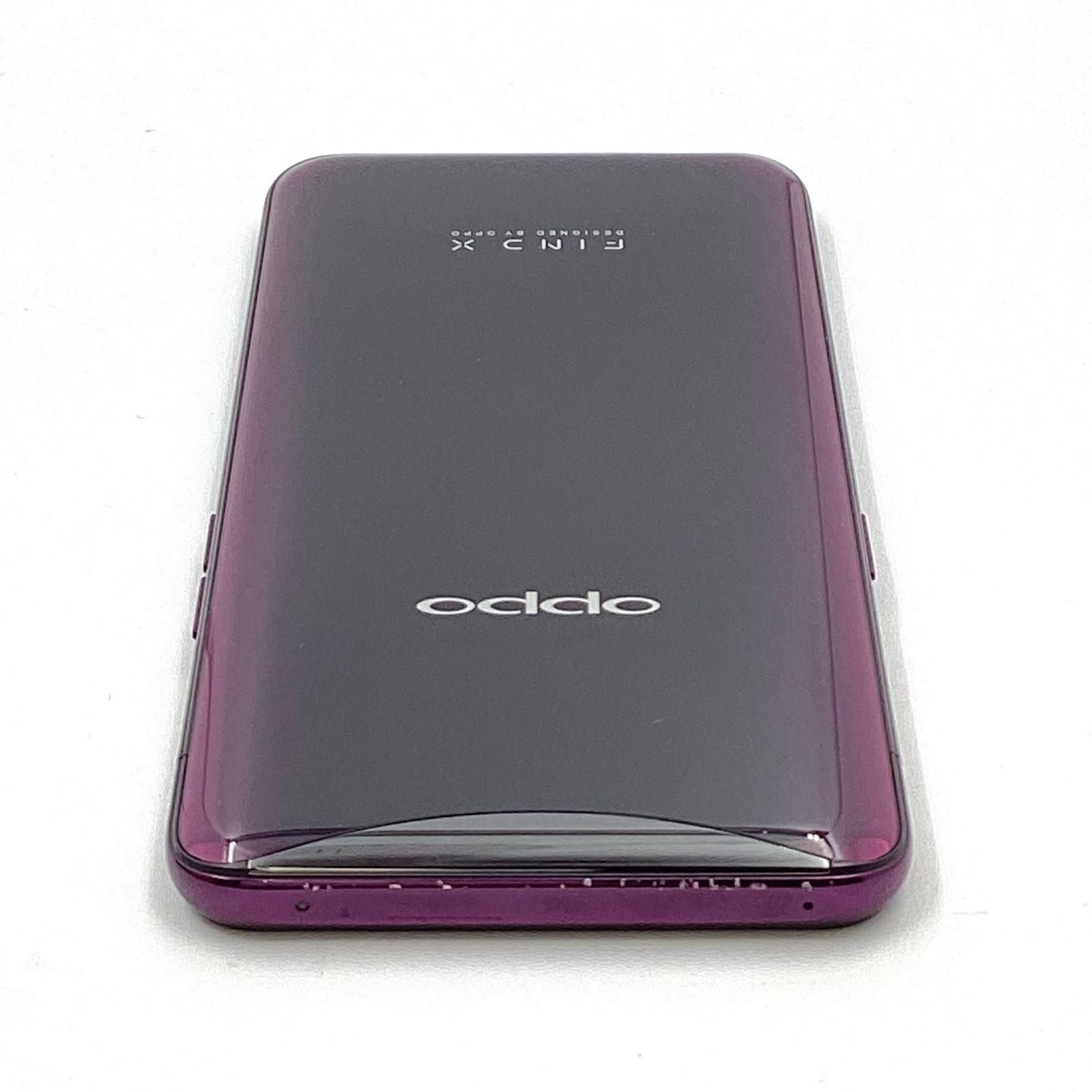 X Find OPPO SIMフリー 256GB CPH1875 ワインレッド 0 6.4型 中古Find 