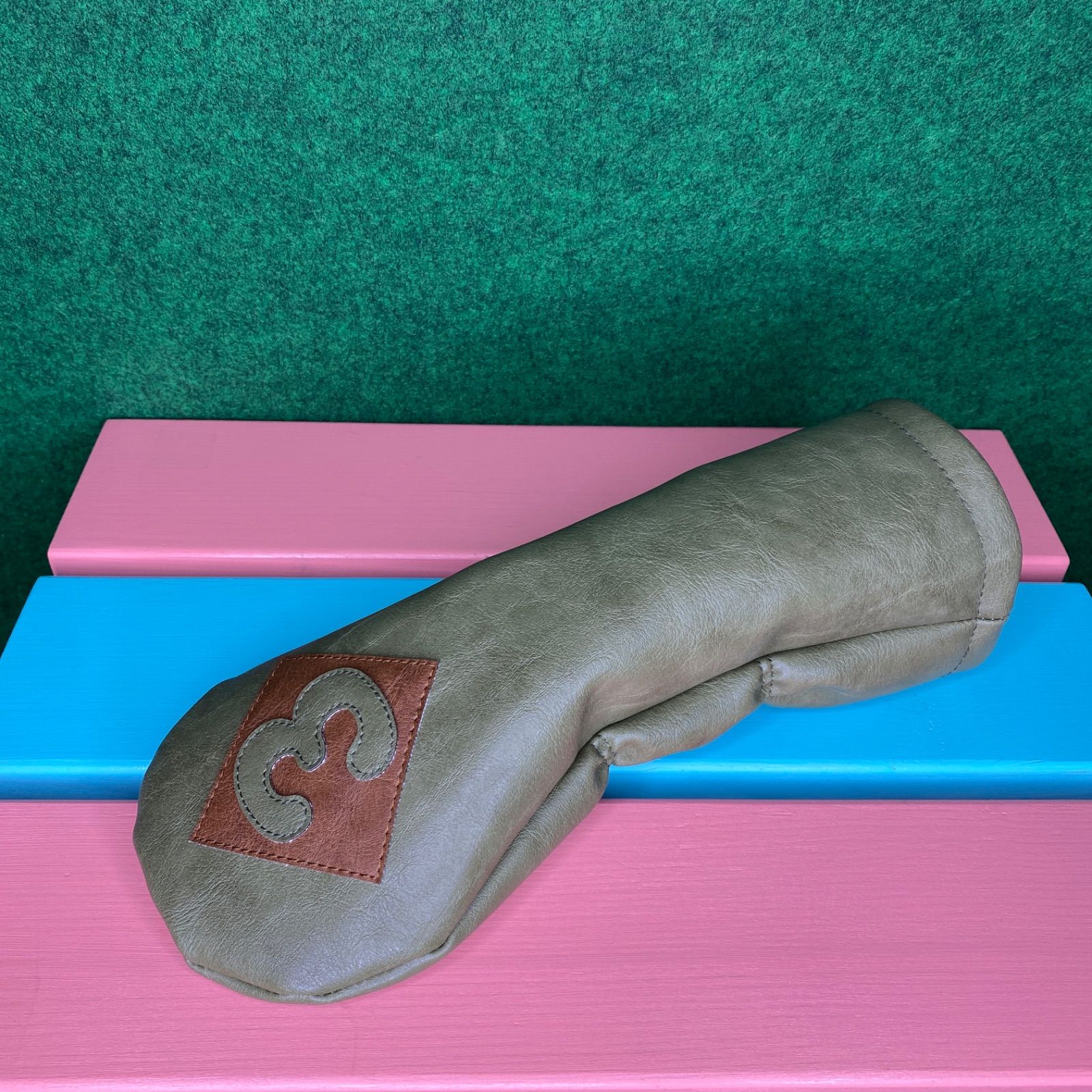 ゴルフクラブ用ヘッドカバー 合皮