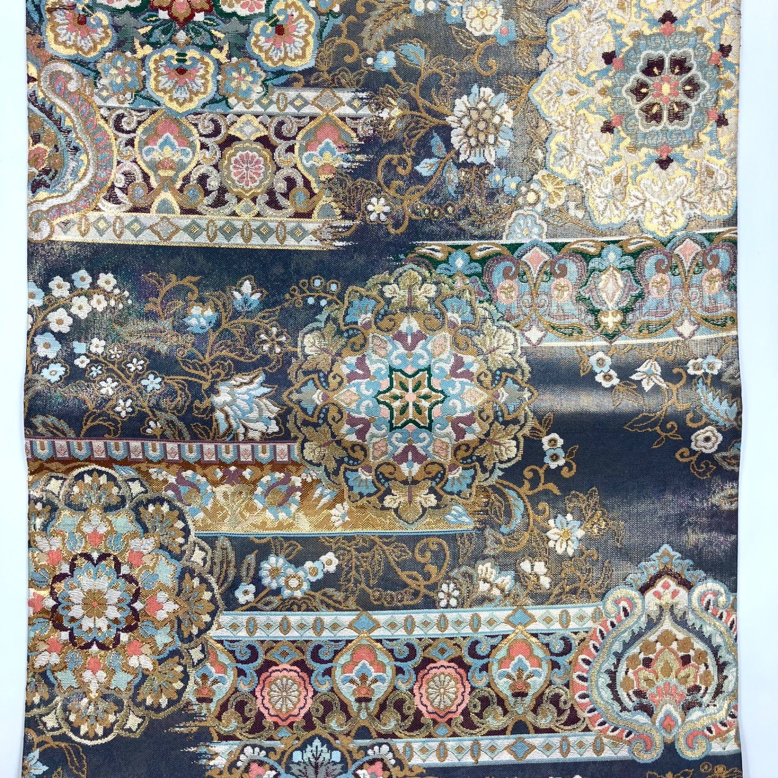 【24時間以内発送】豪華絢爛 美品 帯 袋帯 金糸 箔 逸品 六通 24時間以内発送】豪華絢爛 美品 帯 袋帯 金糸 箔 逸品 六通