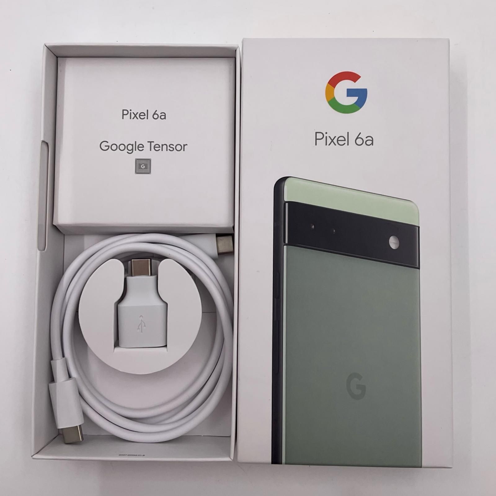 Google Pixel 6a 128GB Sage □ソフトバンク☆Joshin5495【1円開始