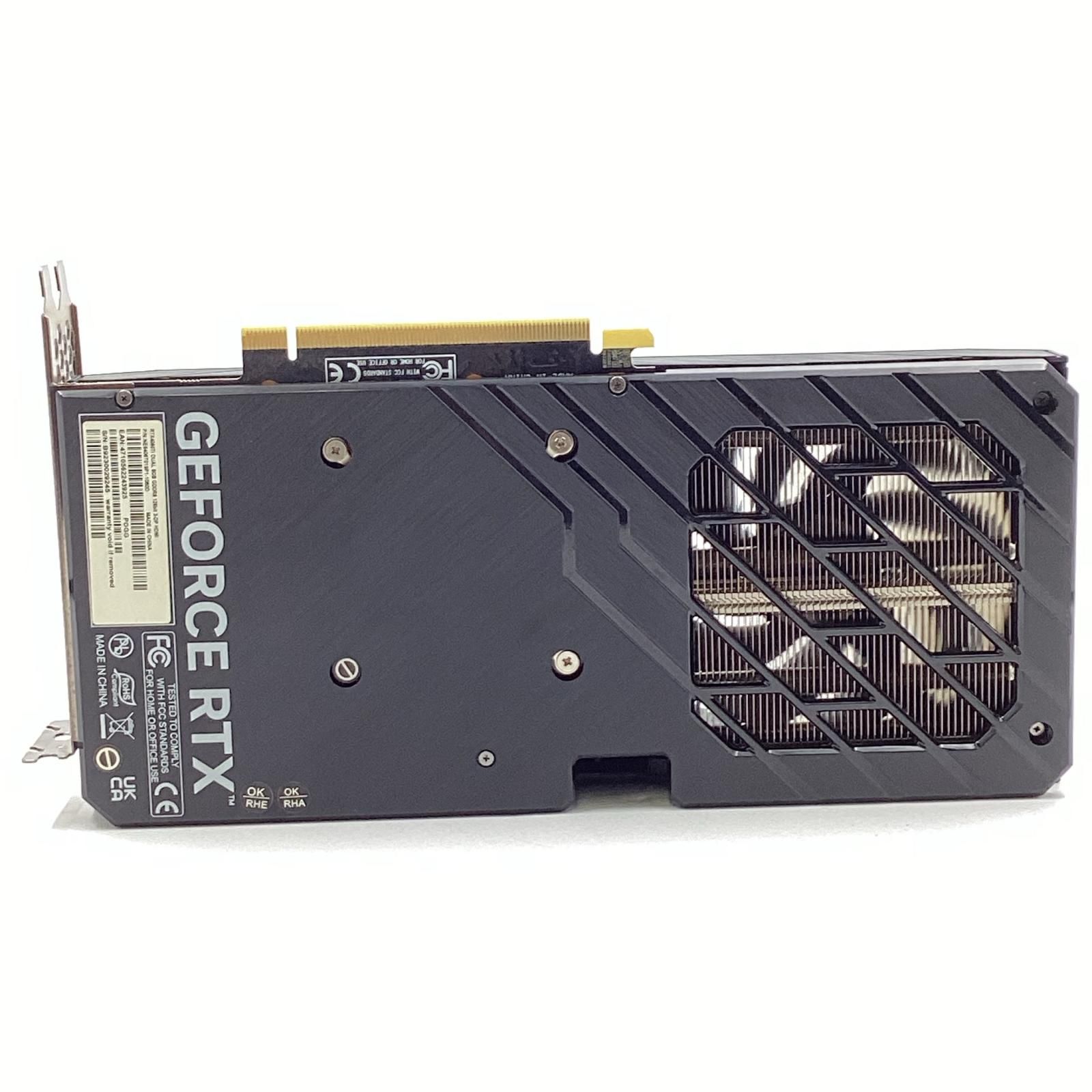 Palit グラフィックボード RTX 4060 Ti Dual 8 GB 1060 D 超