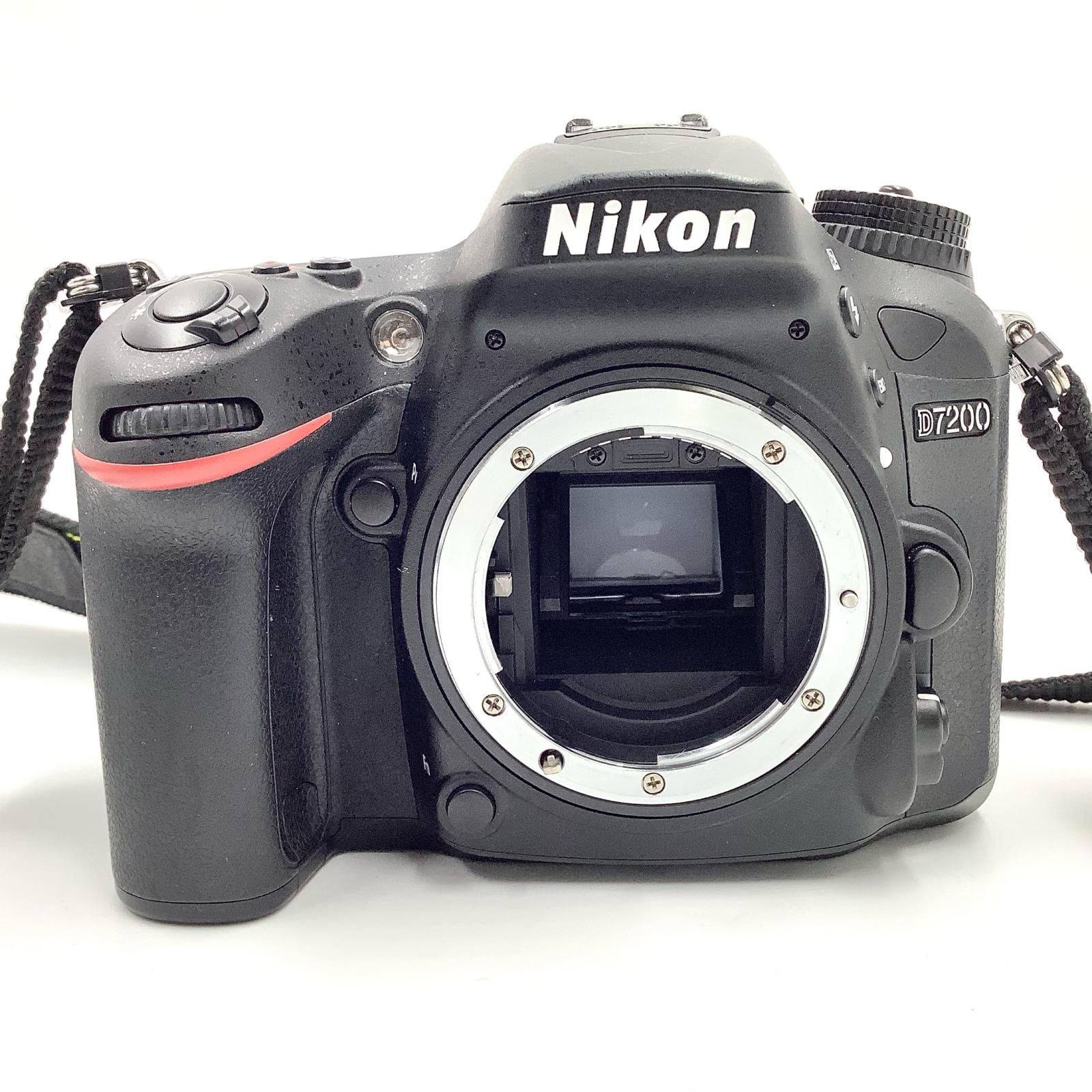 全額返金保証 最速発送 Nikon デジタル一眼 D7200 ボディ ブラック 動作 済