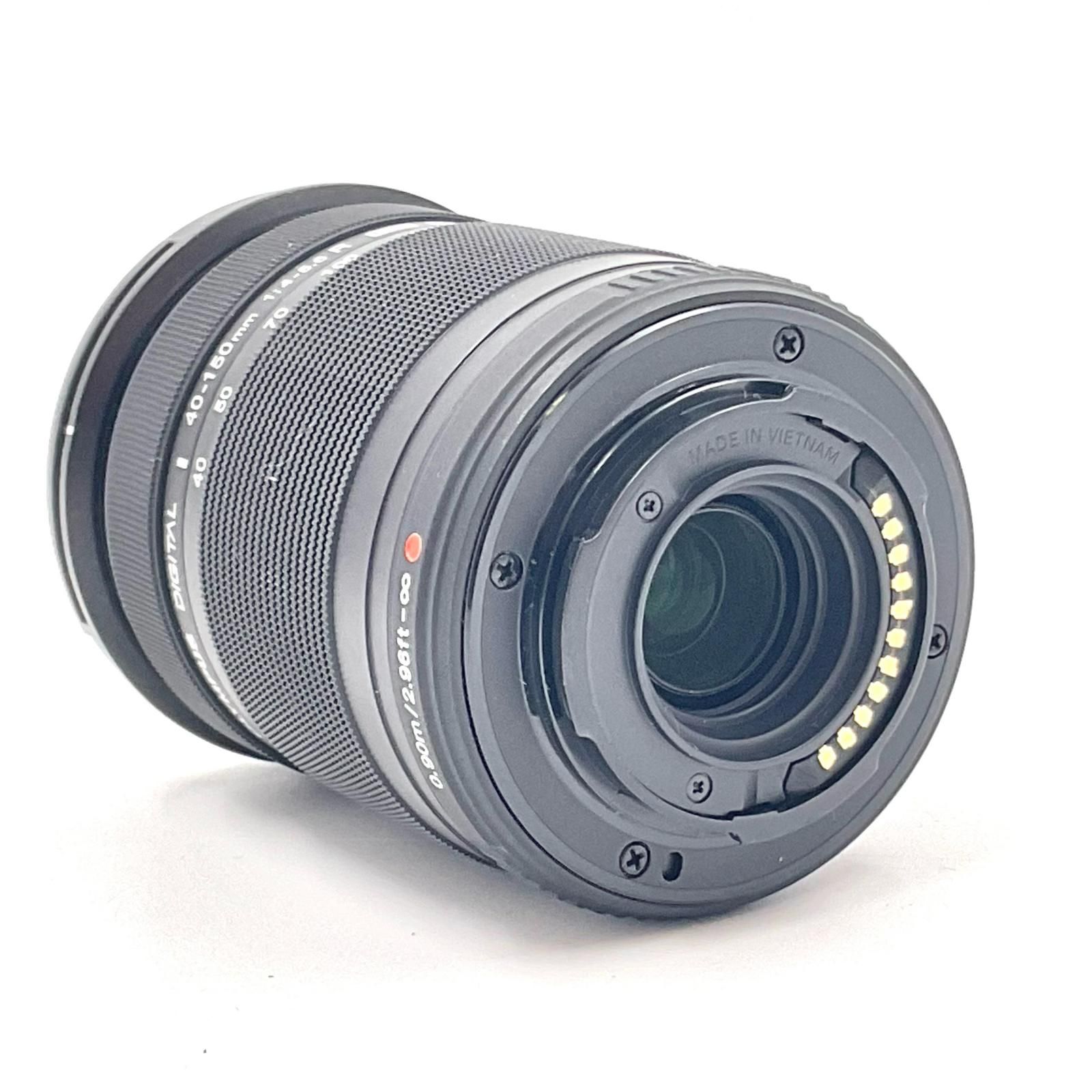 全額返金保証 最速発送 OLYMPUS M.ZUIKO DIGITAL ED 40-150mm F4.0-5.6 R ブラック 動作 済