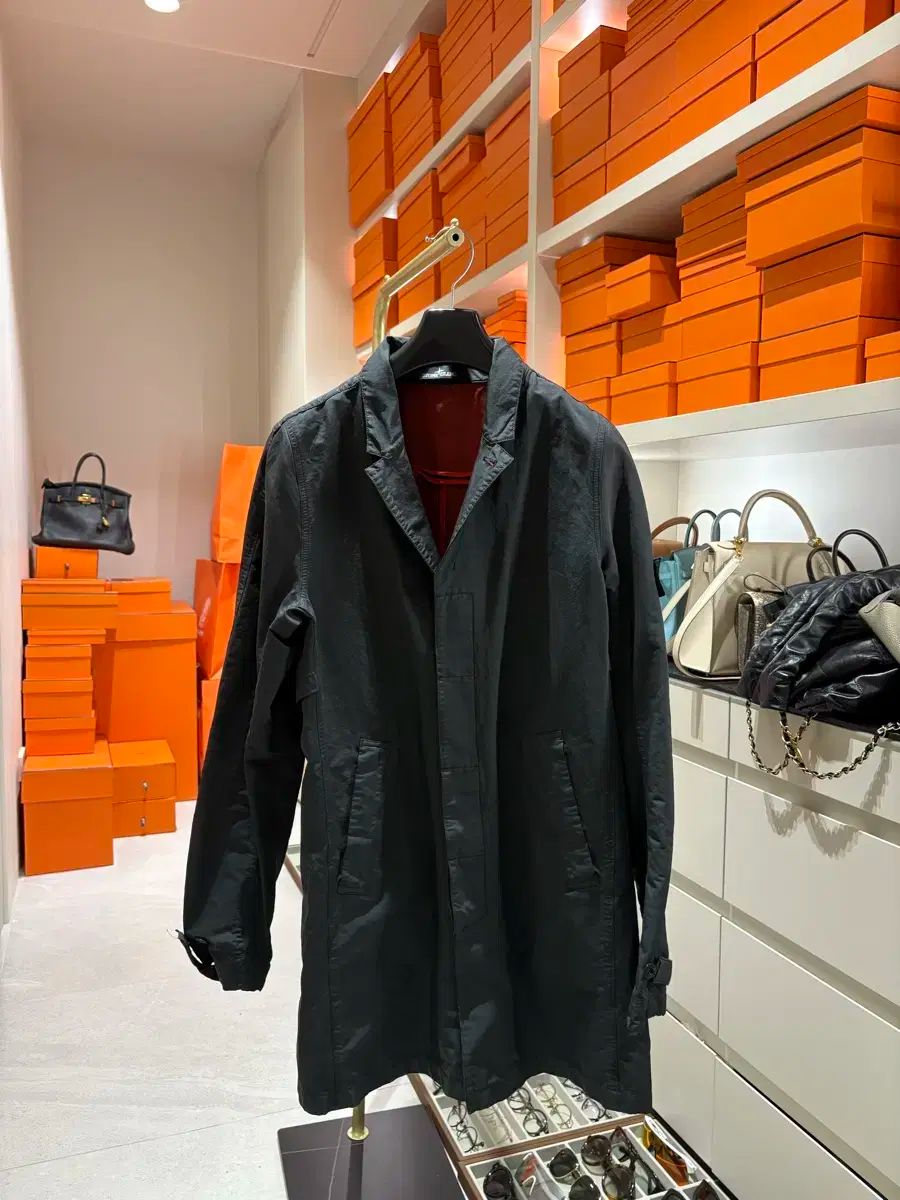 百貨店 STONE ISLAND ストーンアイランド マイクロラブス トレンチコート