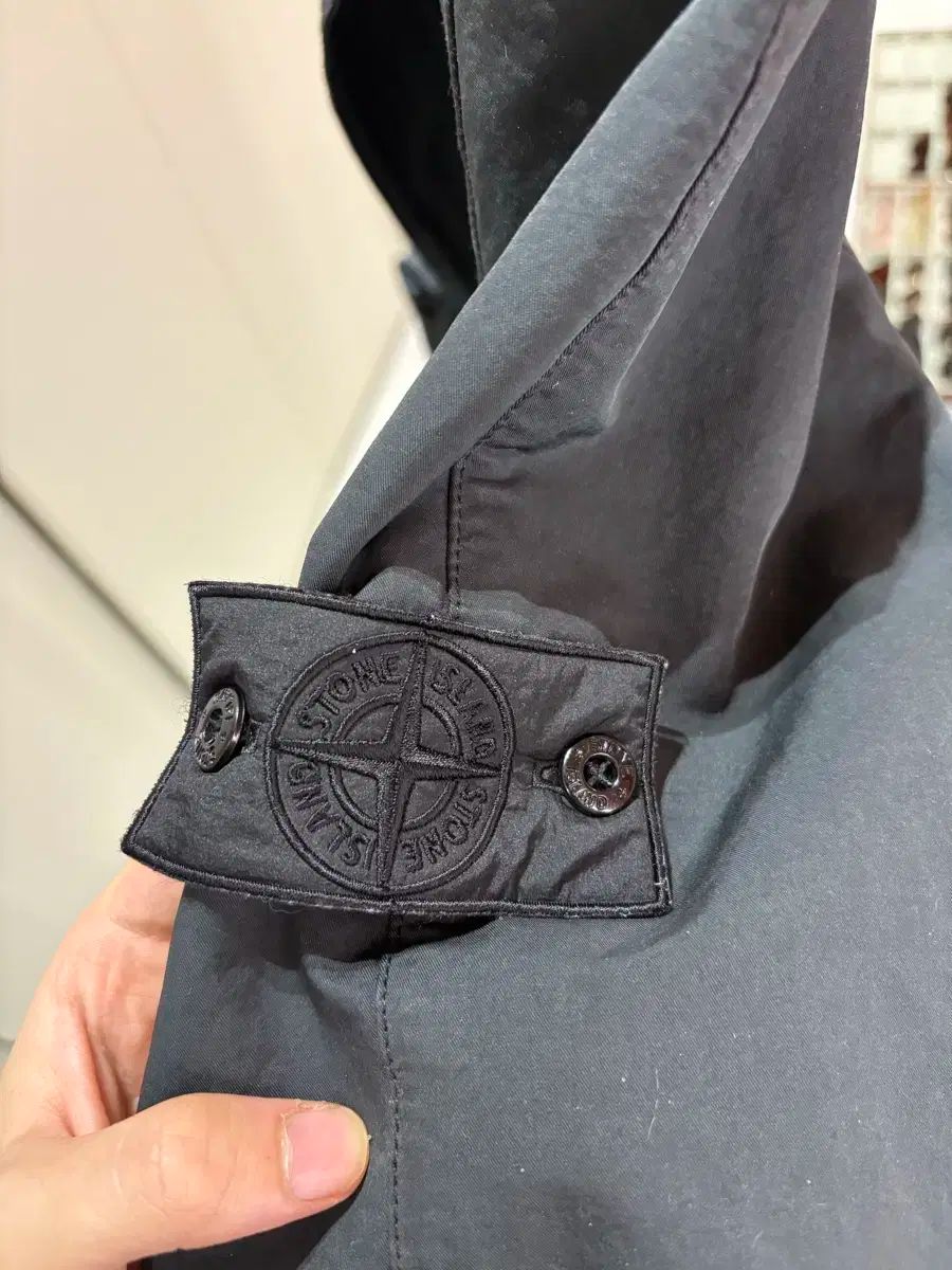 百貨店 STONE ISLAND ストーンアイランド マイクロラブス トレンチコート