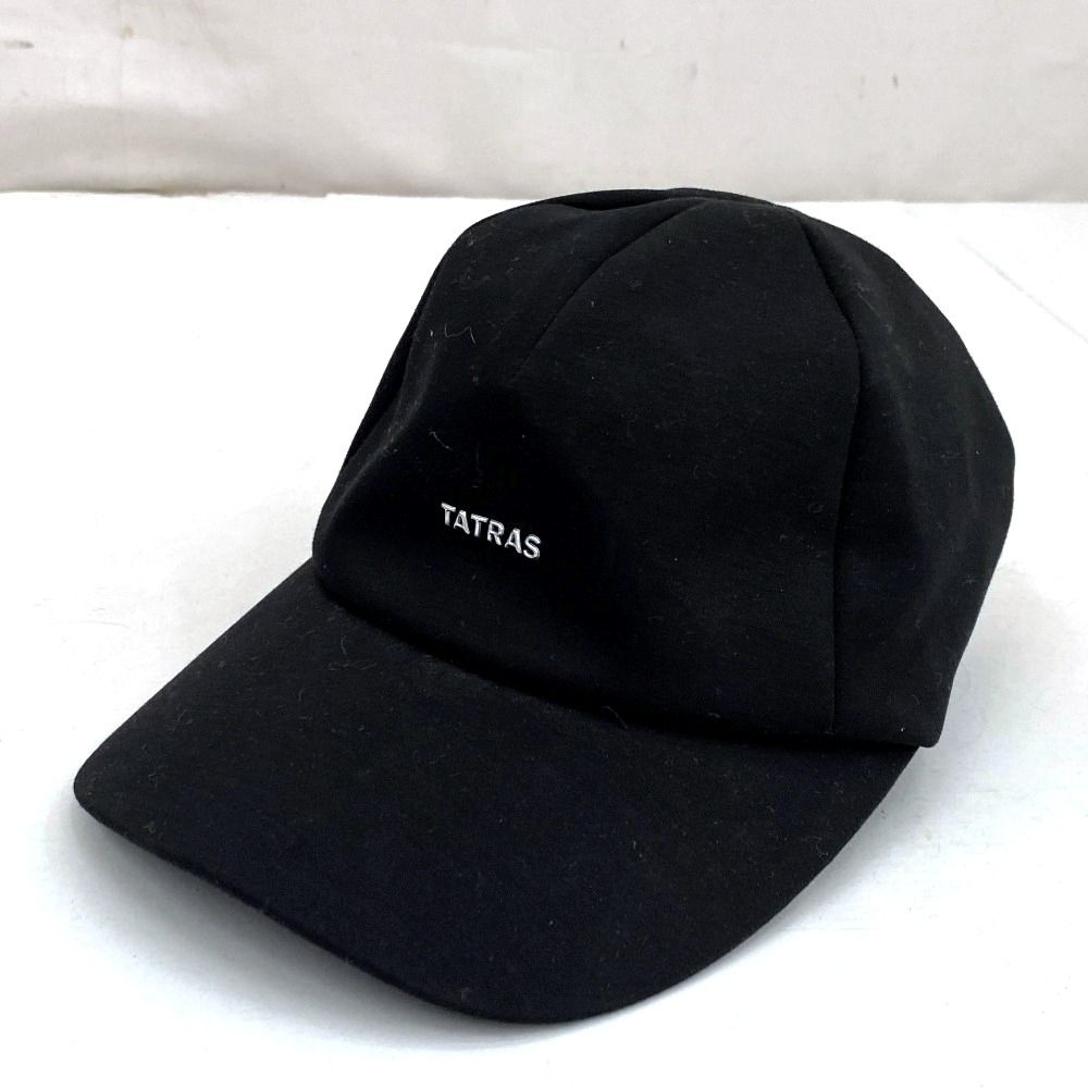 03 w 21960 TATRAS タトラス HITEN ハイテン ロゴキャップ 男女兼用 ユニセックス ブラック 黒 -U