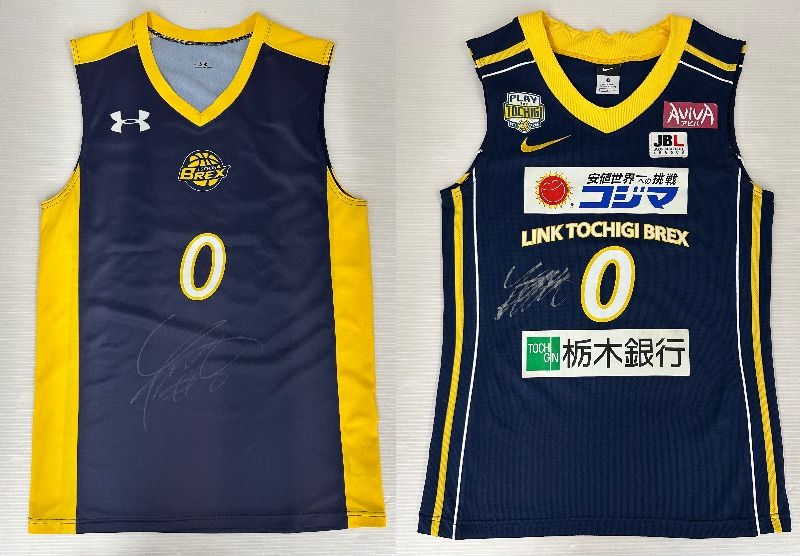 宇都宮ブレックス サイン入りユニフォーム 宇都宮ブレックス 比江島選手サイン入りTシャツ