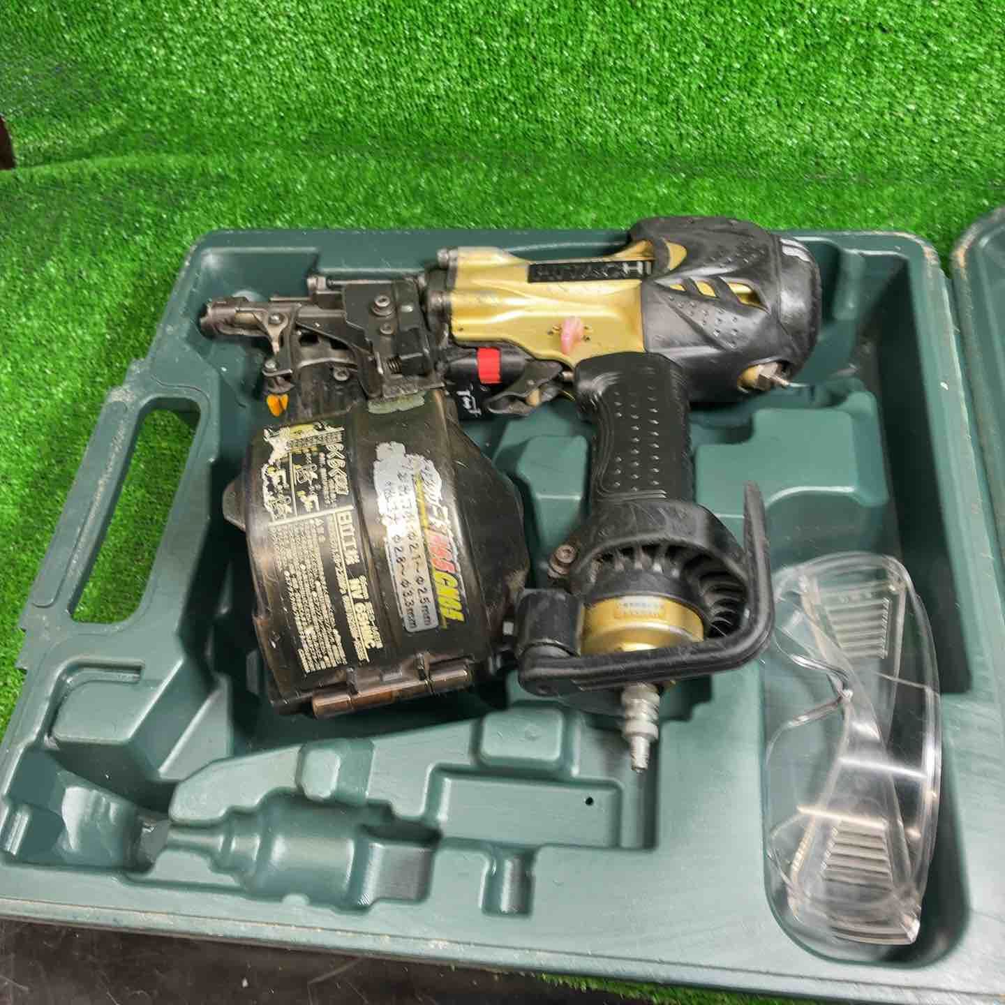  品 ハイコーキ HIKOKI 旧 日立工機 高圧エア釘打ち機 NV 65 HMC 釘打機 エアーツール