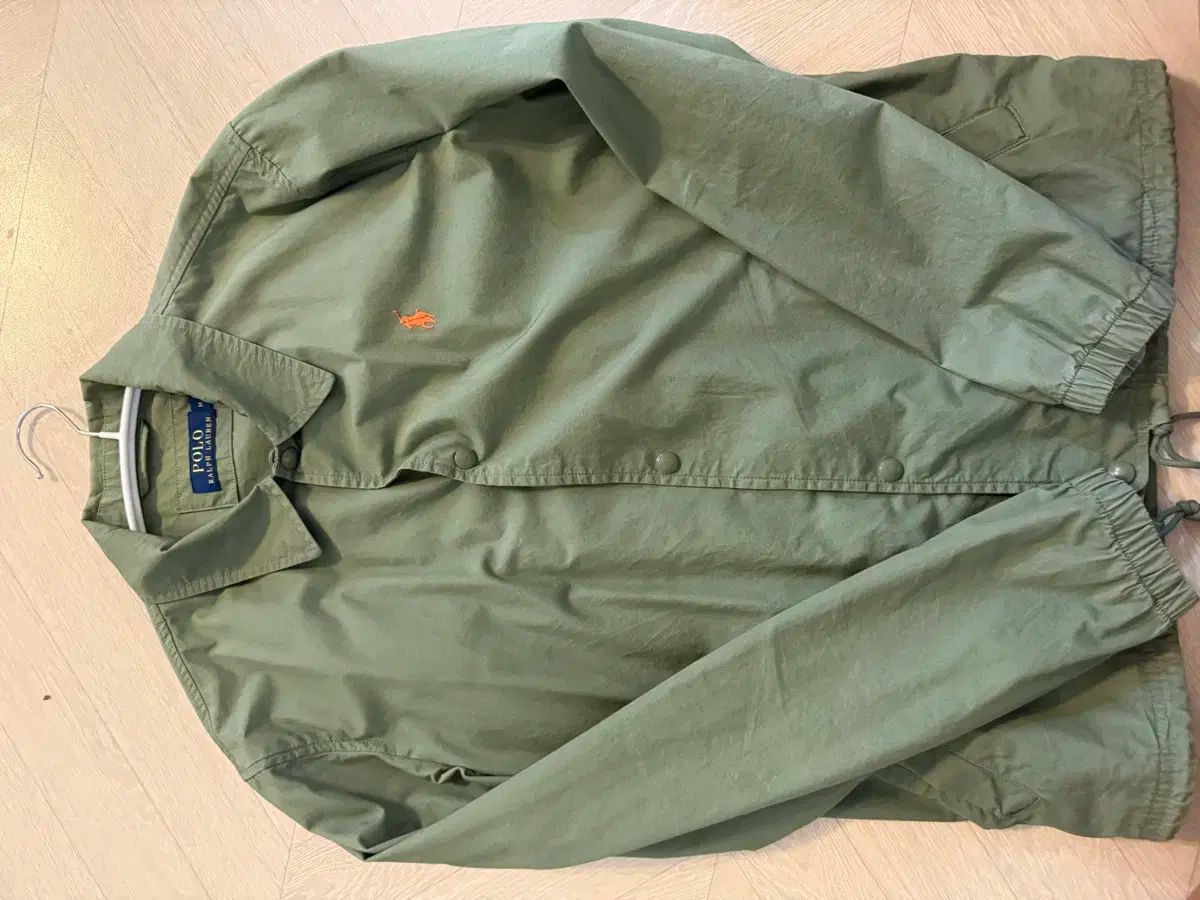 ポロ ラルフローレン コーチジャケット グリーン