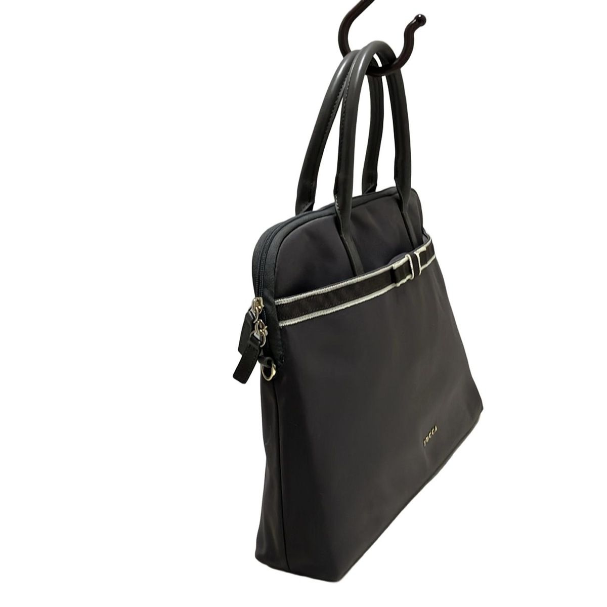 TOCCA トッカ ハンドバッグ - ブラウン リボン レザー