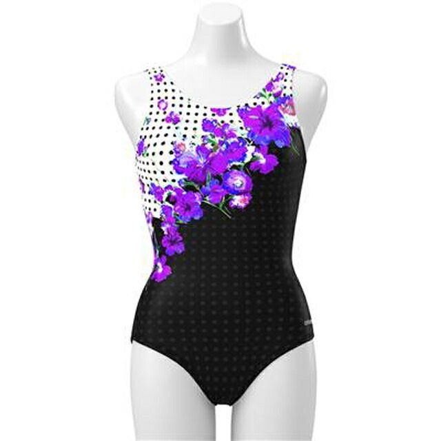 Sサイズのみ arena アリーナ スイムウェア 水着 レディース ウィメンズ ノーマルサシコミフィットパッド パープル PPL S