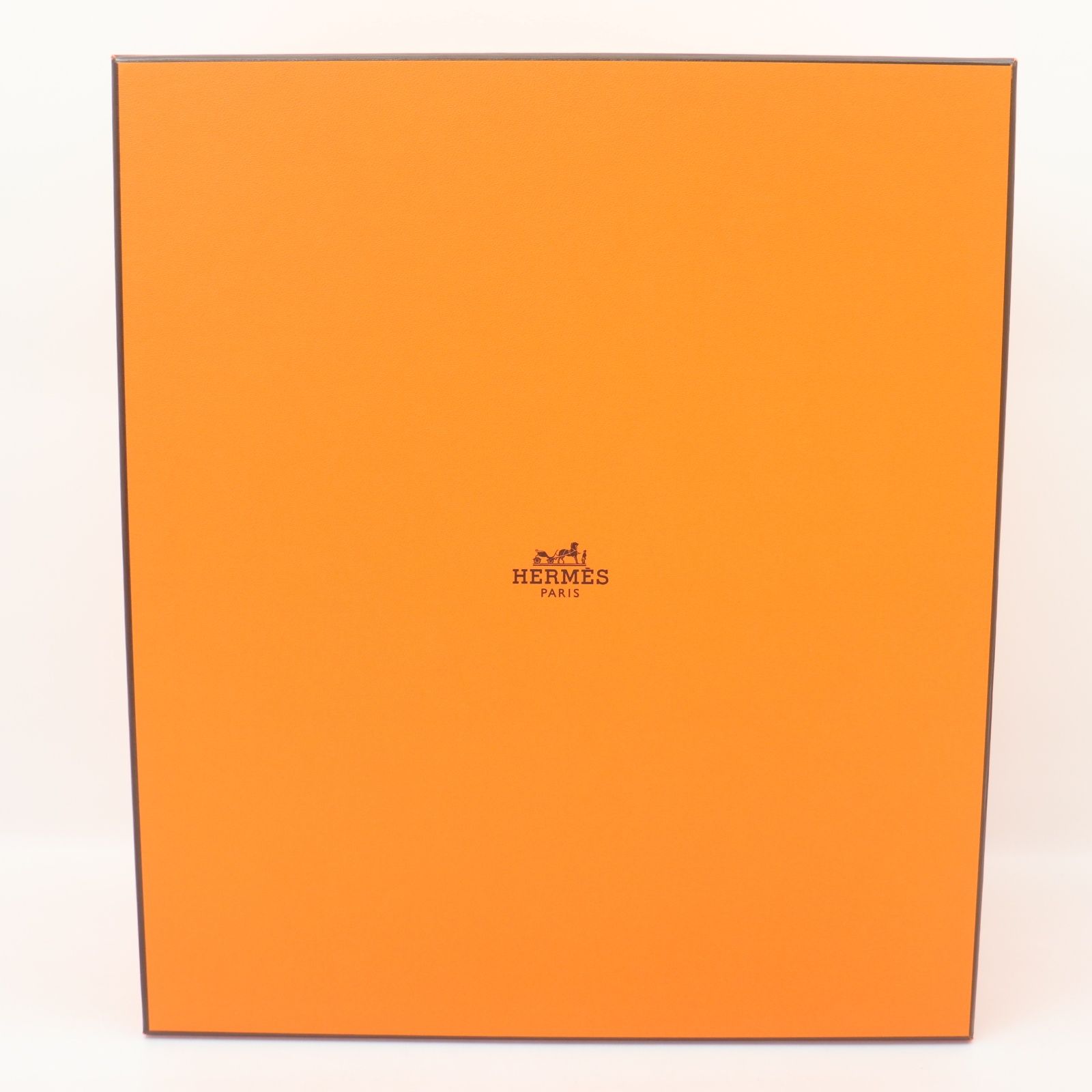 HERMES エルメス 空き箱 バーキン25 1497 オレンジ ボックス 箱 BOX バッグ用 ロゴ マーク